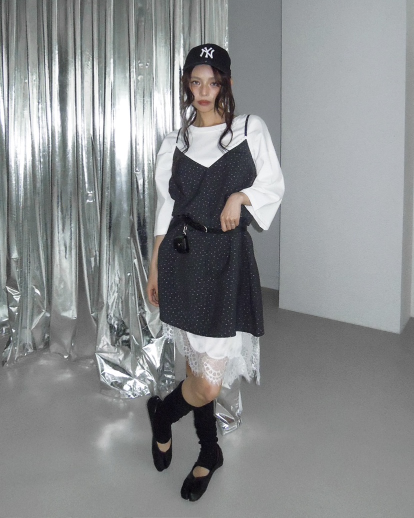 LIVE AID-P韓國直郵女裝新款人氣推薦熱賣真品休閑連衣裙LIVE AID-P連衣裙