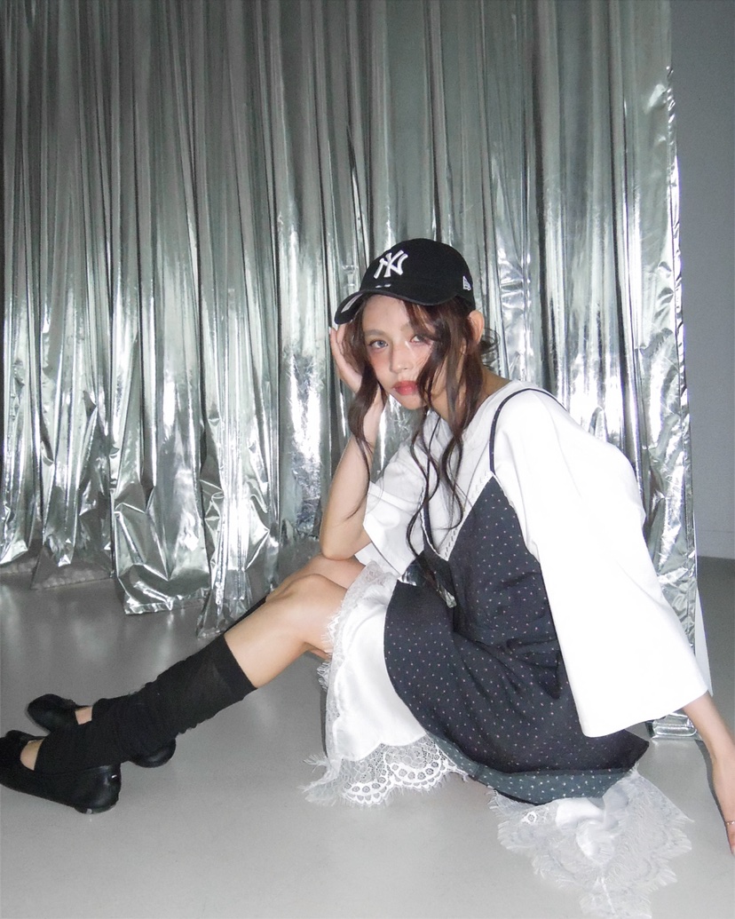 LIVE AID-P韓國直郵女裝新款人氣推薦熱賣真品休閑連衣裙LIVE AID-P連衣裙