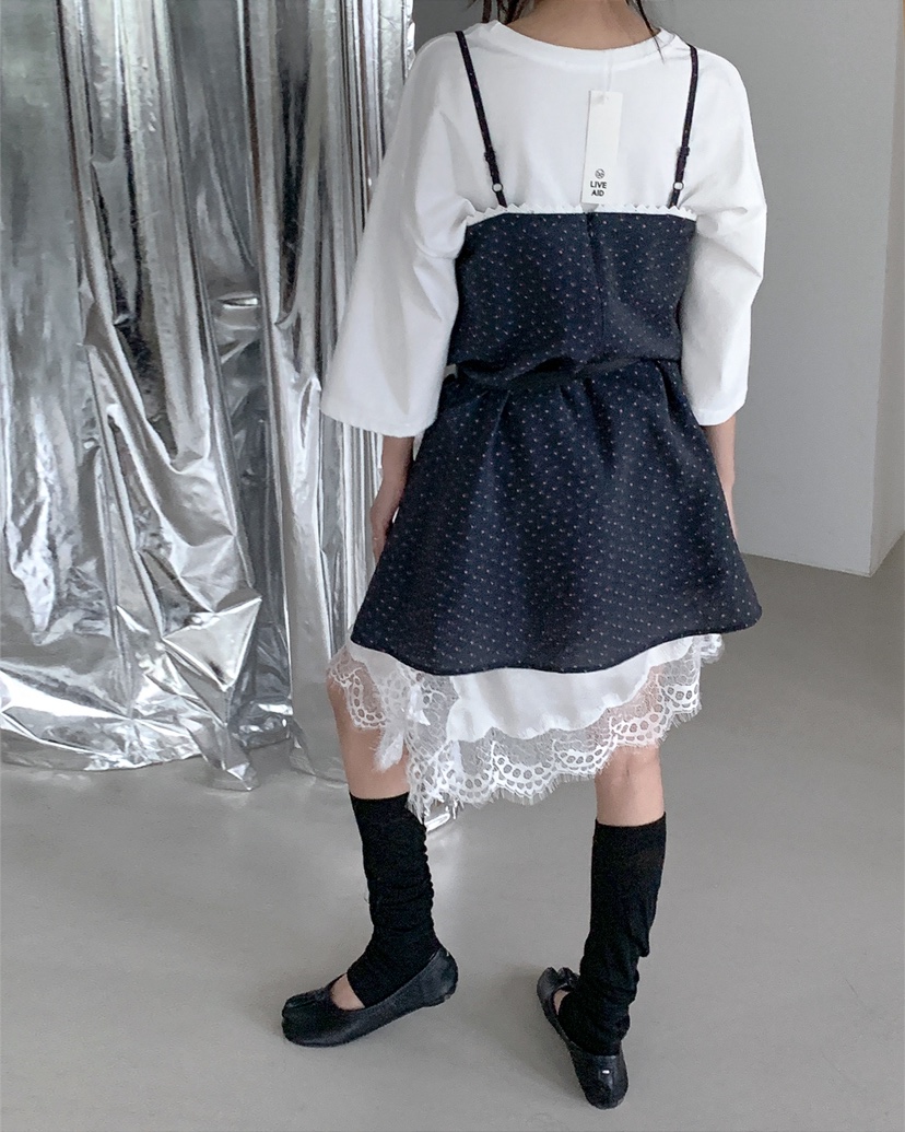 LIVE AID-P韓國直郵女裝新款人氣推薦熱賣真品休閑連衣裙LIVE AID-P連衣裙