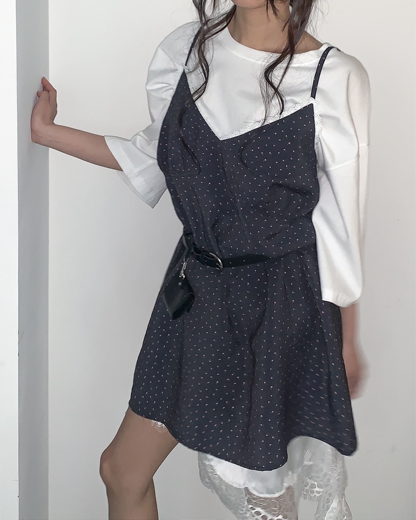 LIVE AID-P韓國直郵女裝新款人氣推薦熱賣真品休閑連衣裙LIVE AID-P連衣裙