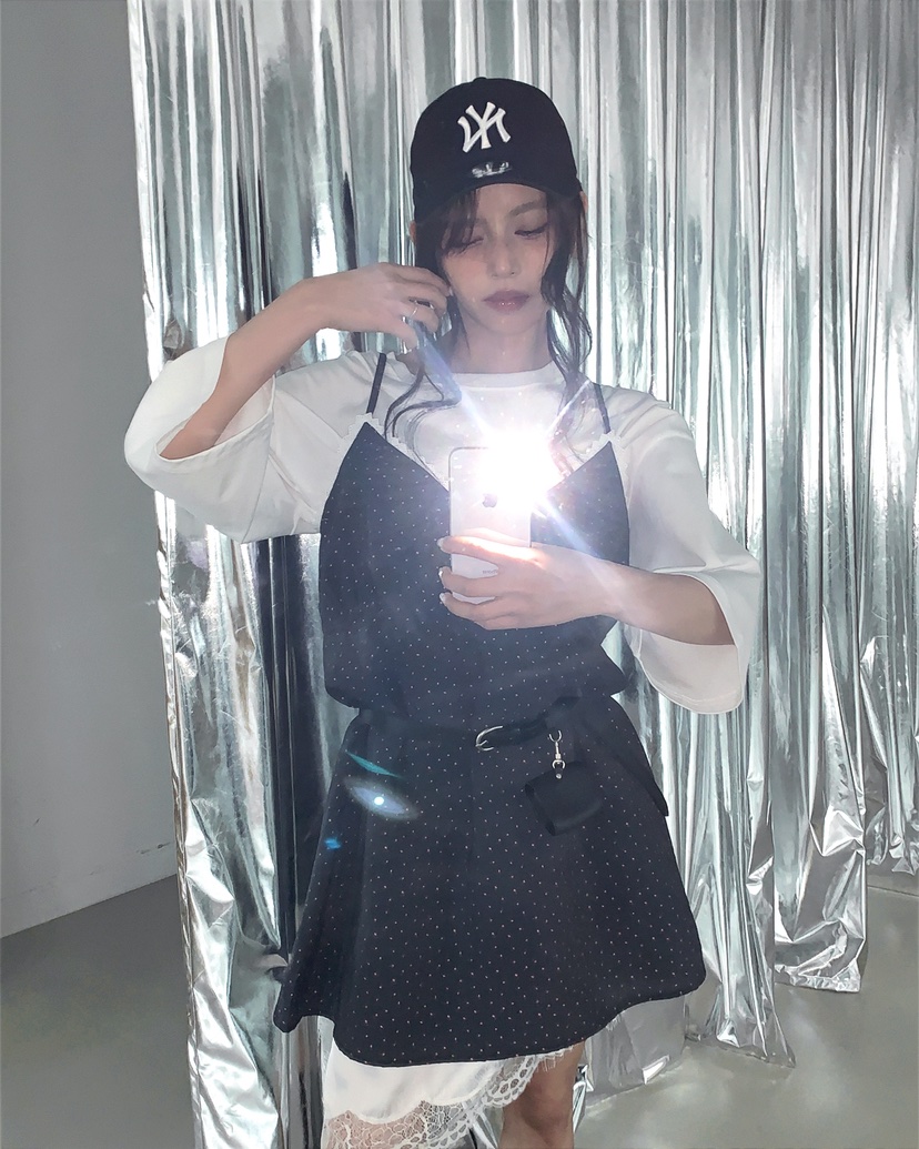 LIVE AID-P韓國直郵女裝新款人氣推薦熱賣真品休閑連衣裙LIVE AID-P連衣裙