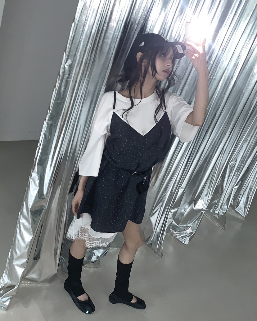 LIVE AID-P韓國直郵女裝新款人氣推薦熱賣真品休閑連衣裙LIVE AID-P連衣裙