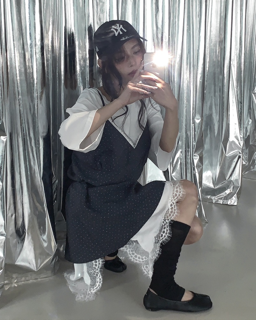 LIVE AID-P韓國直郵女裝新款人氣推薦熱賣真品休閑連衣裙LIVE AID-P連衣裙