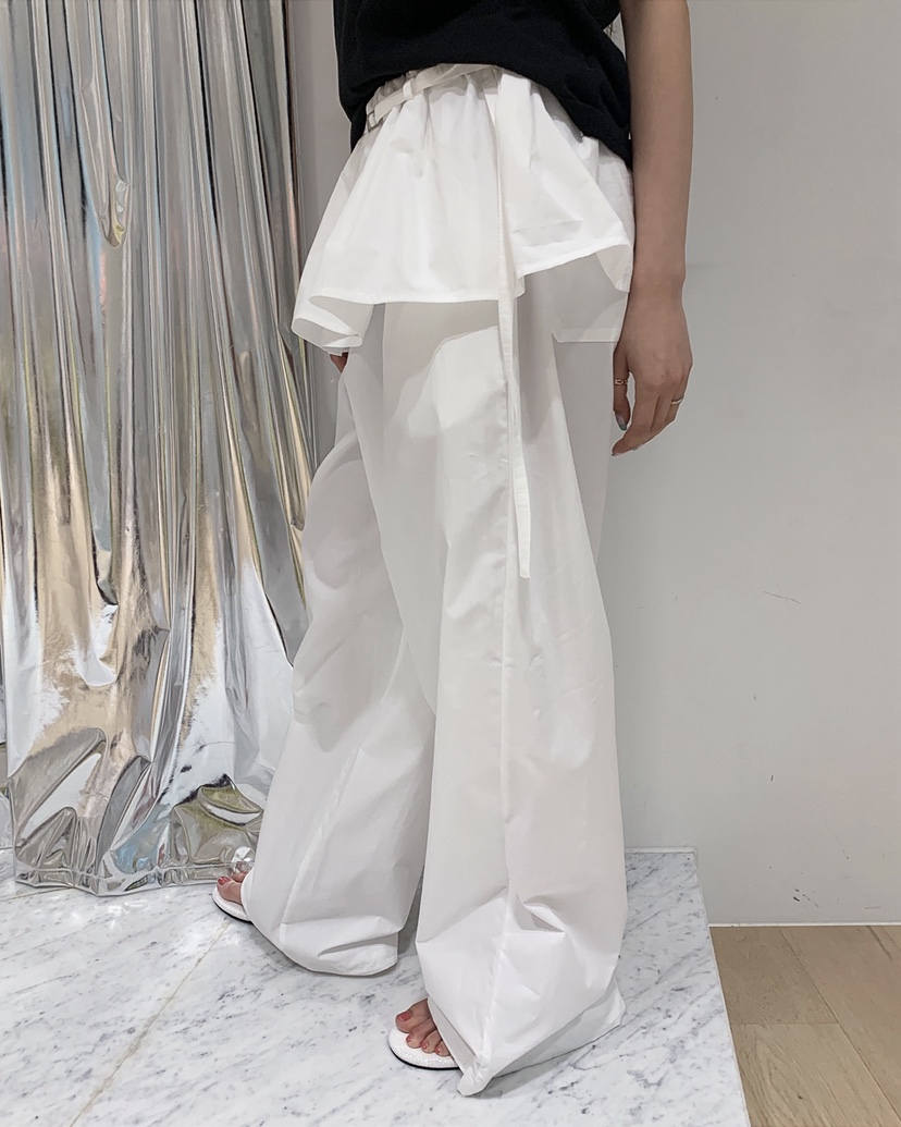 LIVE AID-P東大門直郵女士新款熱賣休閑時尚裙褲含腰繩LIVE AID-P裙褲