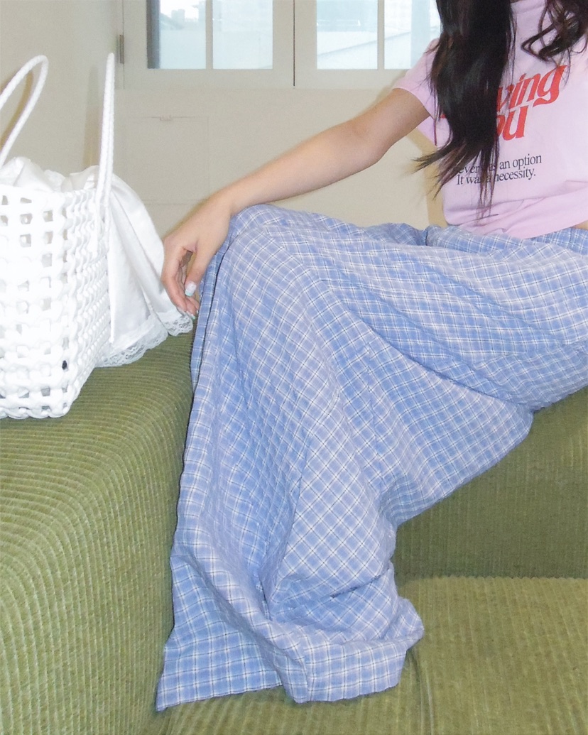 LIVE AID-P韓國代購女裝新品26春夏職業時尚真品休閑褲LIVE AID-P休閑褲