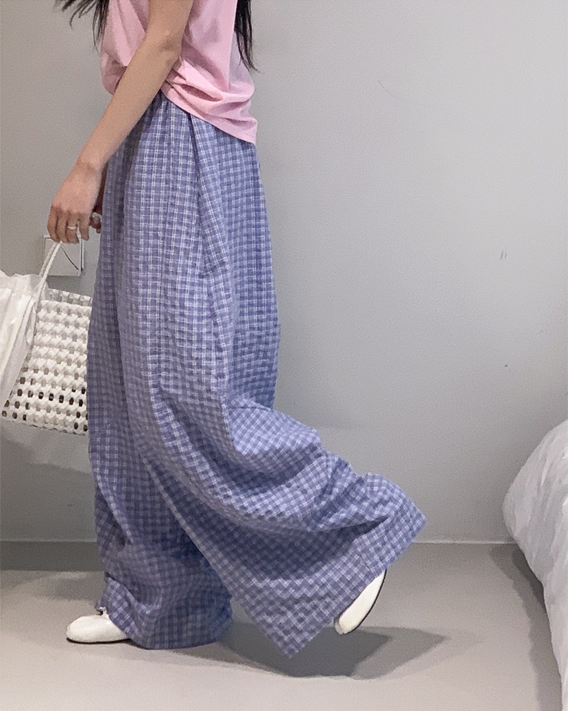 LIVE AID-P韓國代購女裝新品26春夏職業時尚真品休閑褲LIVE AID-P休閑褲