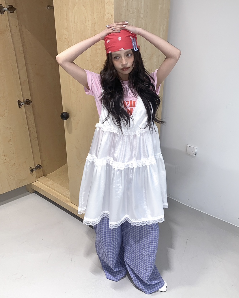 LIVE AID-P韓國代購女裝新品26春夏職業時尚真品休閑褲LIVE AID-P休閑褲