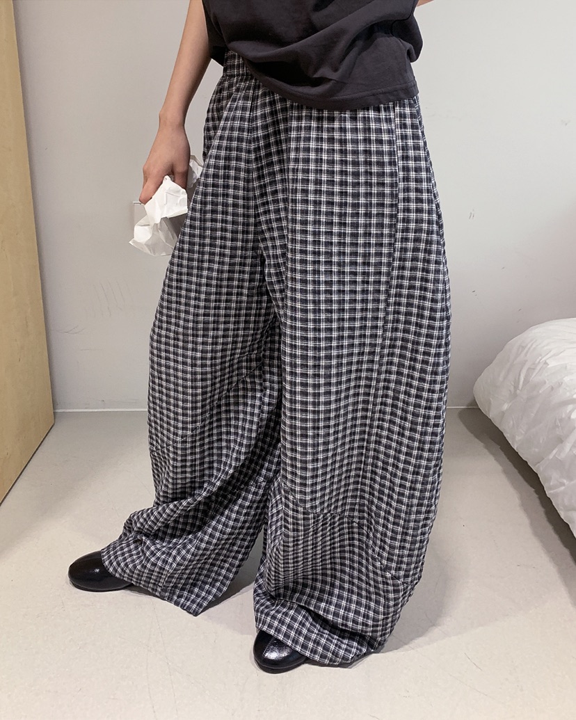 LIVE AID-P韓國代購女裝新品26春夏職業時尚真品休閑褲LIVE AID-P休閑褲