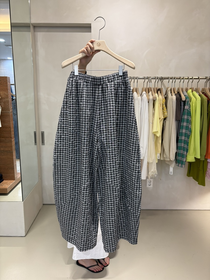 LIVE AID-P韓國代購女裝新品26春夏職業時尚真品休閑褲LIVE AID-P休閑褲圖色2