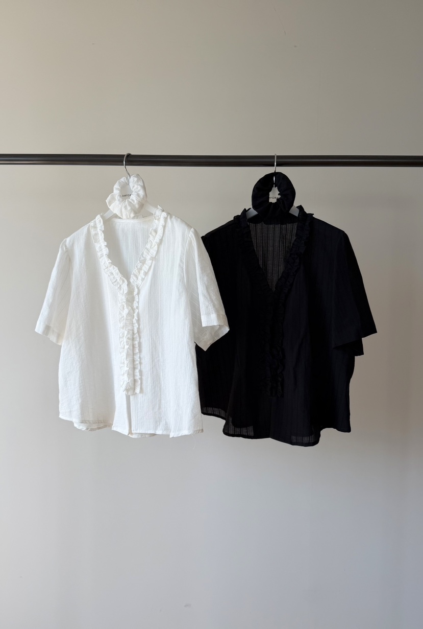 AMY GRACE-A韓國東大門代購女士新款推薦休閑襯衫蕾絲衫AMY GRACE-A襯衫/蕾絲衫