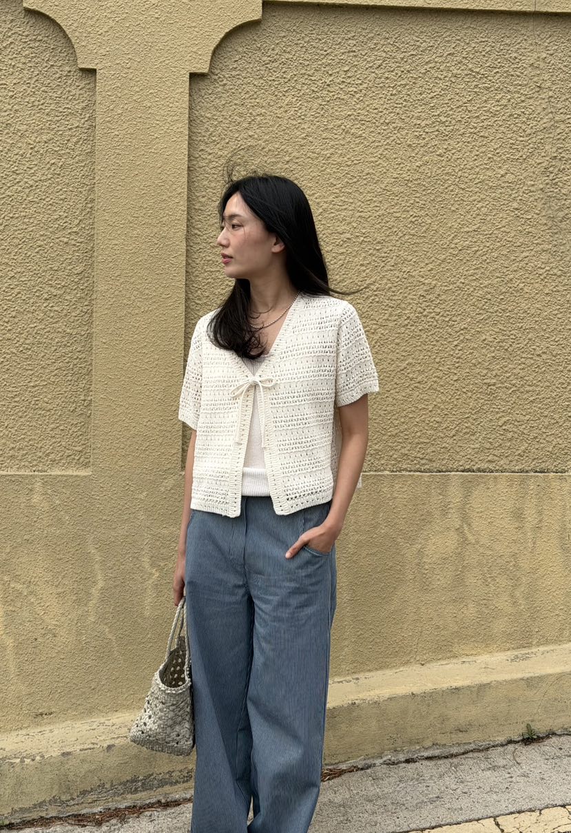 AMY GRACE-A韓國直郵女士新款時尚職業推薦熱賣針織衫開衫AMY GRACE-A針織衫