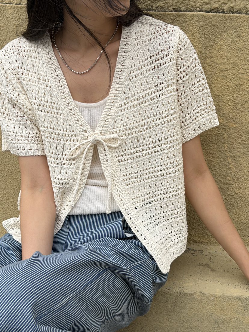 AMY GRACE-A韓國直郵女士新款時尚職業推薦熱賣針織衫開衫AMY GRACE-A針織衫