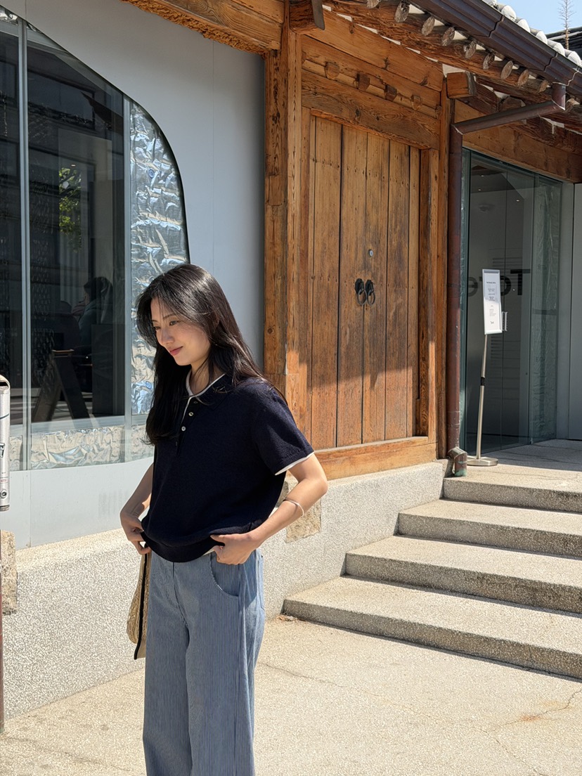 AMY GRACE-A韓國直郵實拍女裝新品職業26春夏，26夏季針織衫AMY GRACE-A針織衫