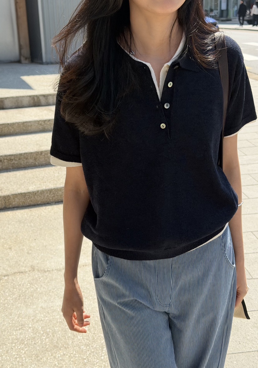 AMY GRACE-A韓國直郵實拍女裝新品職業26春夏，26夏季針織衫AMY GRACE-A針織衫