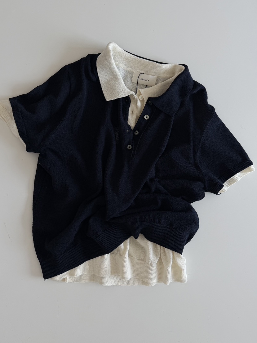 AMY GRACE-A韓國直郵實拍女裝新品職業26春夏，26夏季針織衫AMY GRACE-A針織衫