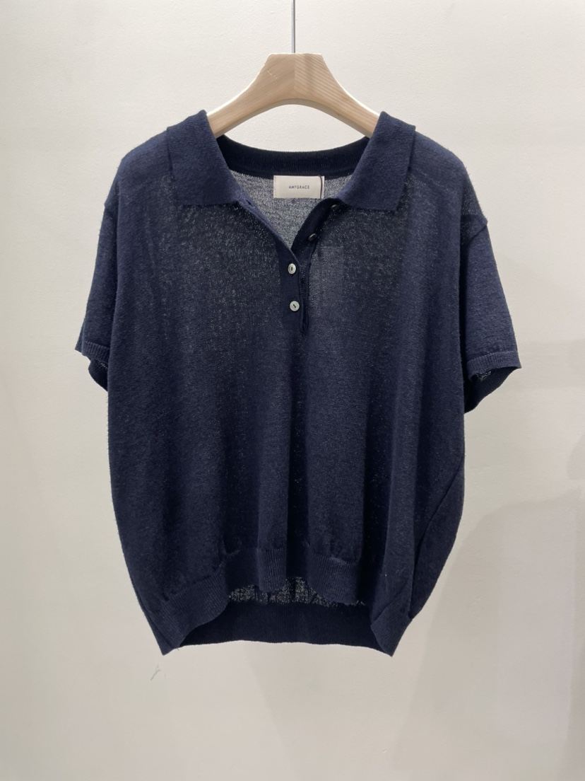 AMY GRACE-A韓國直郵實拍女裝新品職業26春夏，26夏季針織衫AMY GRACE-A針織衫圖色1