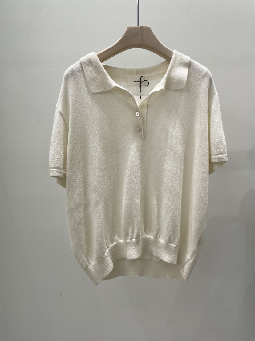 AMY GRACE-A韓國直郵實拍女裝新品職業26春夏，26夏季針織衫AMY GRACE-A針織衫圖色2