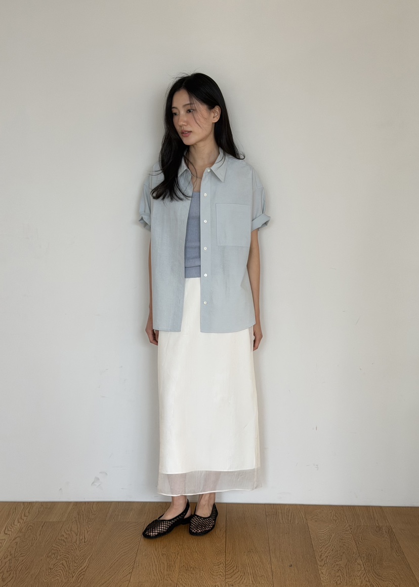 AMY GRACE-A韓國東大門代購女裝新款推薦人氣襯衫蕾絲衫AMY GRACE-A襯衫/蕾絲衫