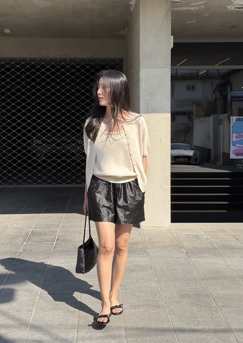 AMY GRACE-A韓國直郵女裝新品人氣時尚休閑26春夏，26夏季短褲AMY GRACE-A短褲