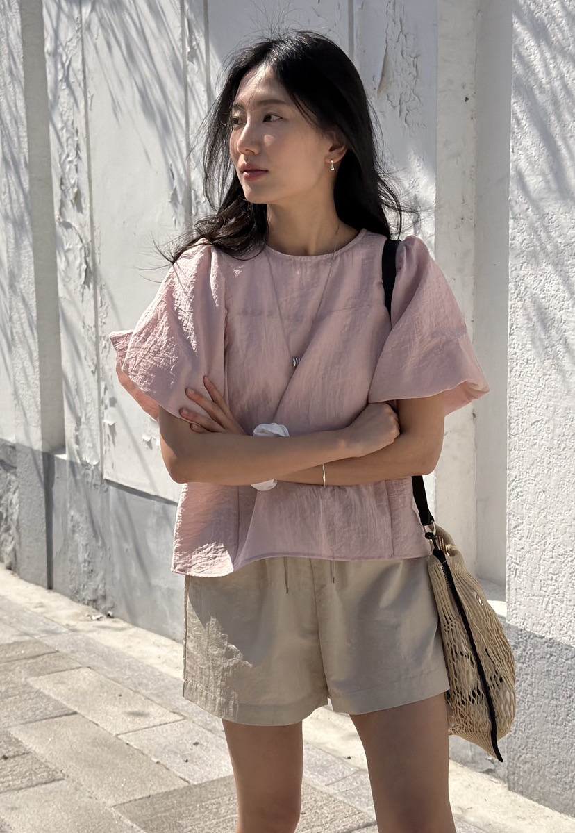 AMY GRACE-A韓國直郵女裝新品人氣時尚休閑26春夏，26夏季短褲AMY GRACE-A短褲