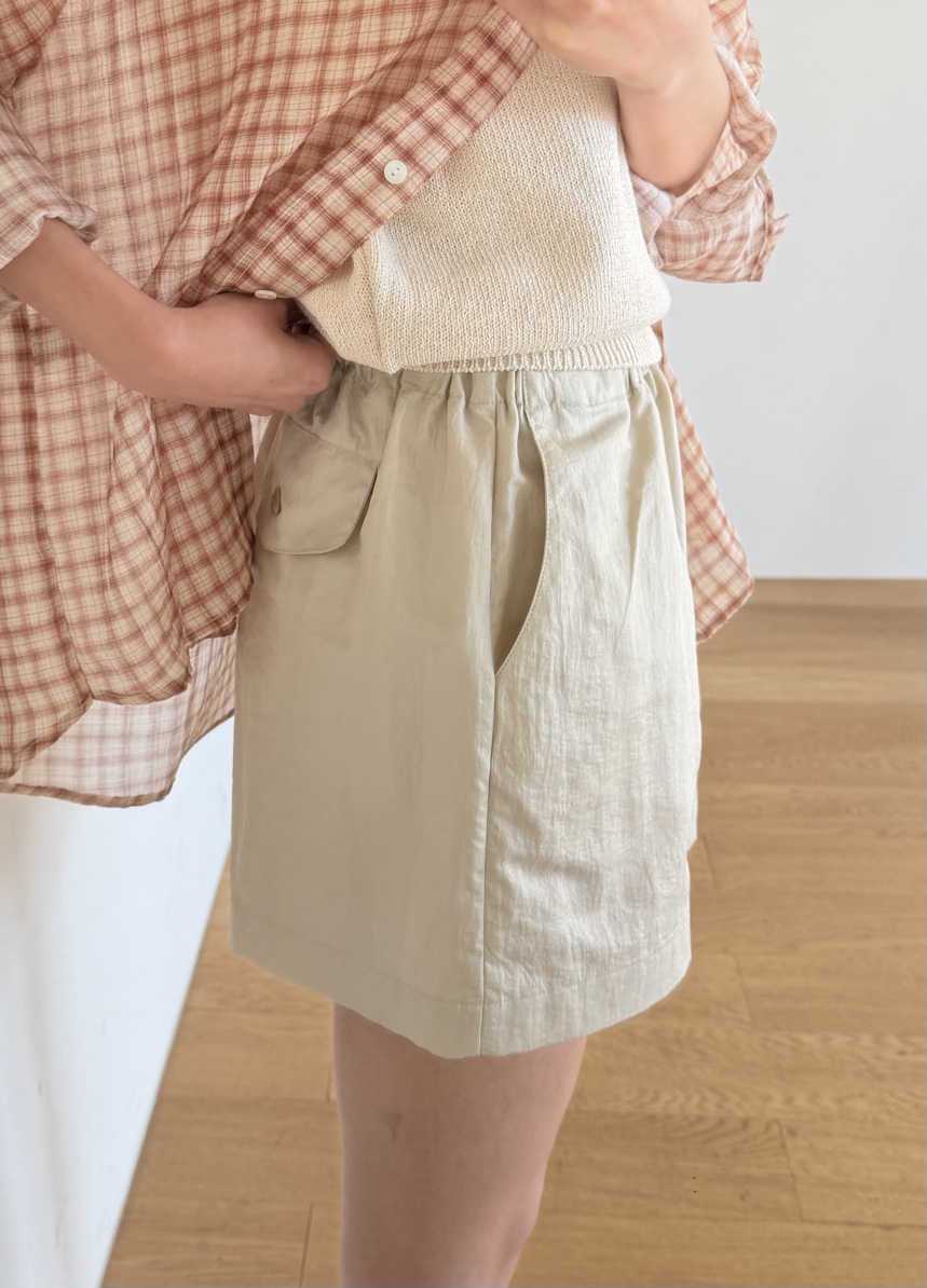 AMY GRACE-A韓國直郵女裝新品人氣時尚休閑26春夏，26夏季短褲AMY GRACE-A短褲