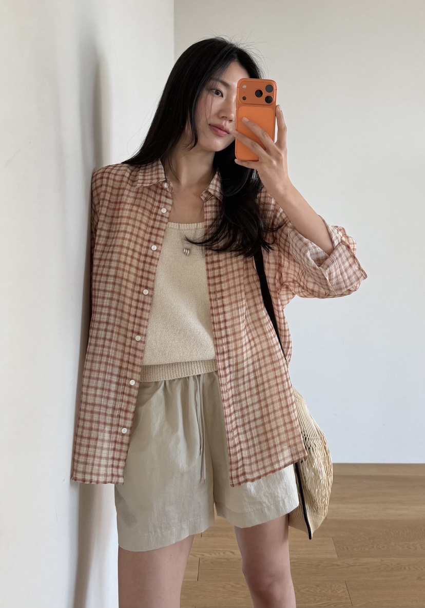 AMY GRACE-A韓國直郵女裝新品人氣時尚休閑26春夏，26夏季短褲AMY GRACE-A短褲