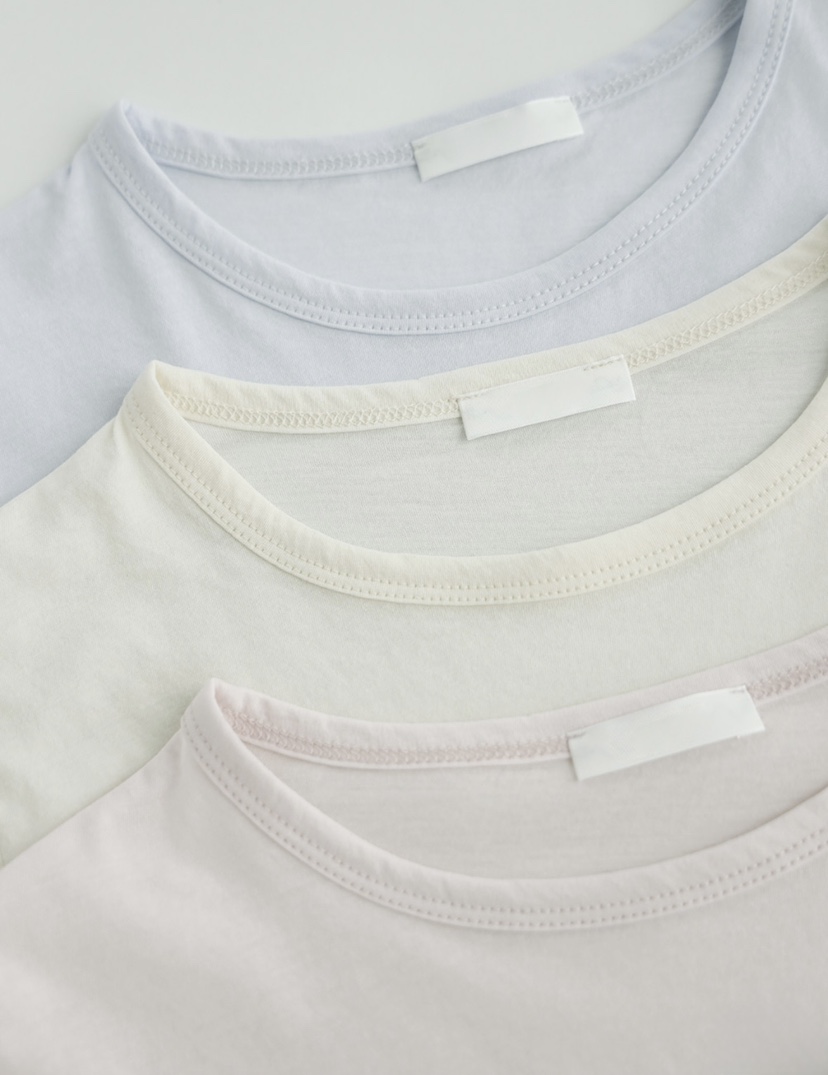 CURVY韓國直郵女裝新款26春夏，26夏季休閑時尚熱賣長袖T恤CURVY長袖T恤