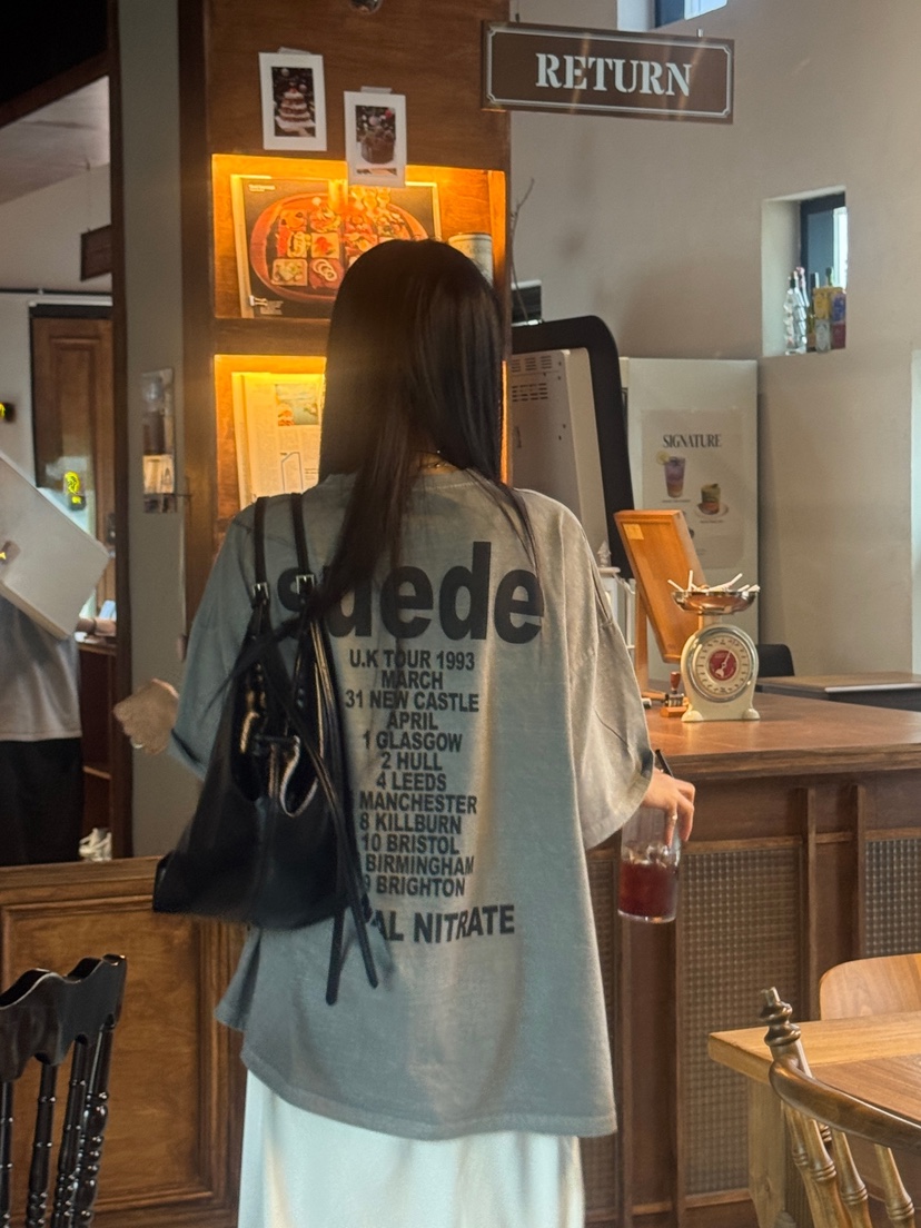 KSUBI東大門實拍韓國女士新品推薦時尚人氣職業休閑26春夏，26夏季T恤BURROW/ARaakieT恤