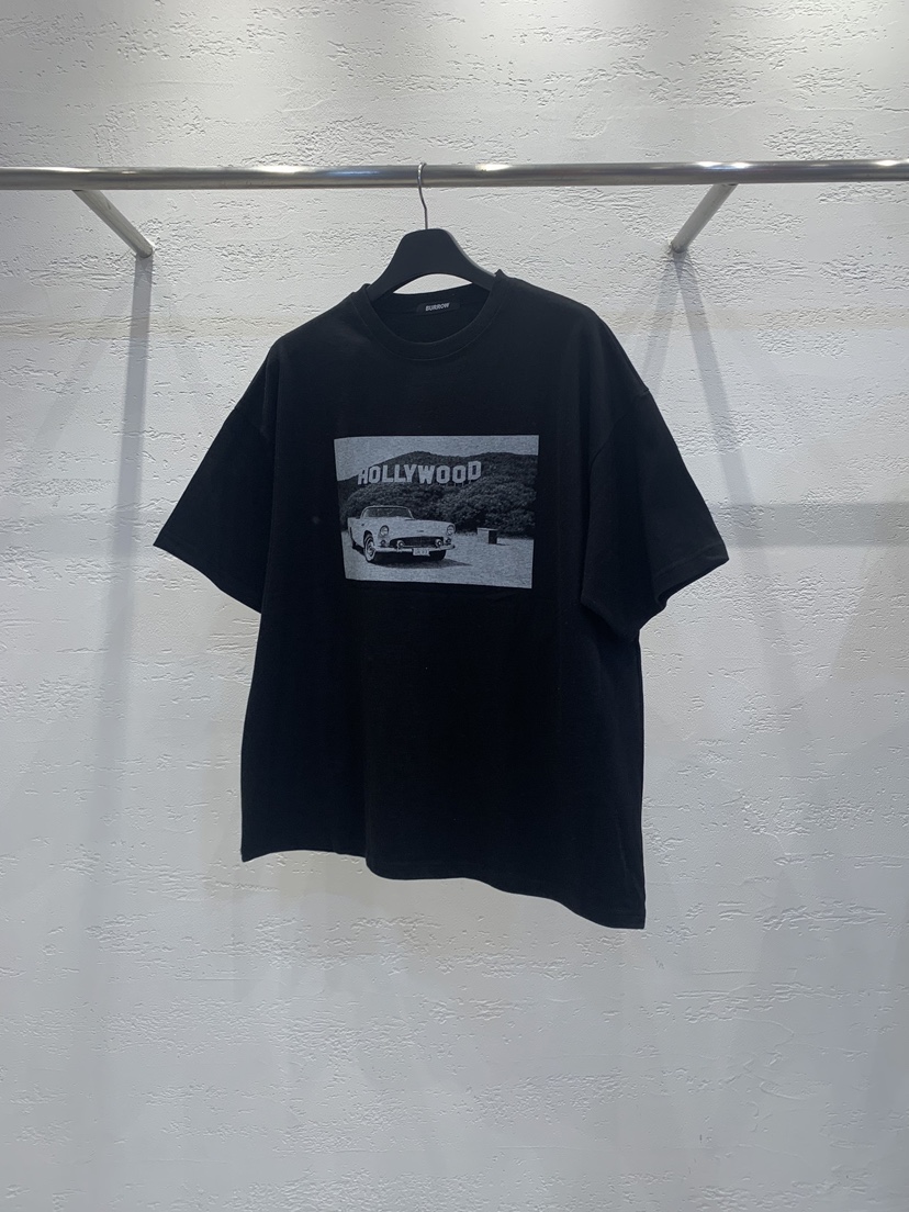 KSUBI韓國直郵女裝新品熱賣人氣26春夏，26夏季時尚職業T恤BURROW/ARaakieT恤圖色2