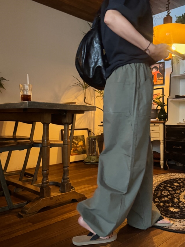 KSUBI韓國直郵女士新款時尚人氣26春夏，26夏季熱賣休閑褲BURROW/ARaakie休閑褲