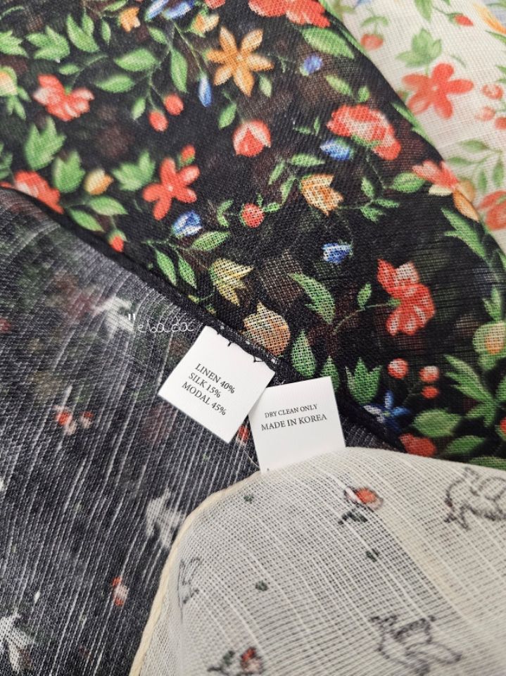 EBADA韓國直郵女士新款職業26春夏，26夏季休閑人氣圍巾披肩EBADA圍巾/披肩