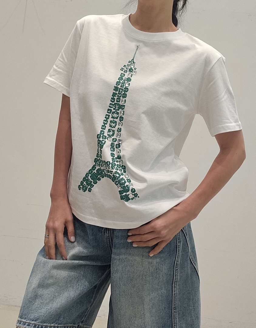 NEOUL韓國直郵實拍女士新品休閑推薦26春夏，26夏季人氣T恤NEOUL/ahin雙領標簽T恤