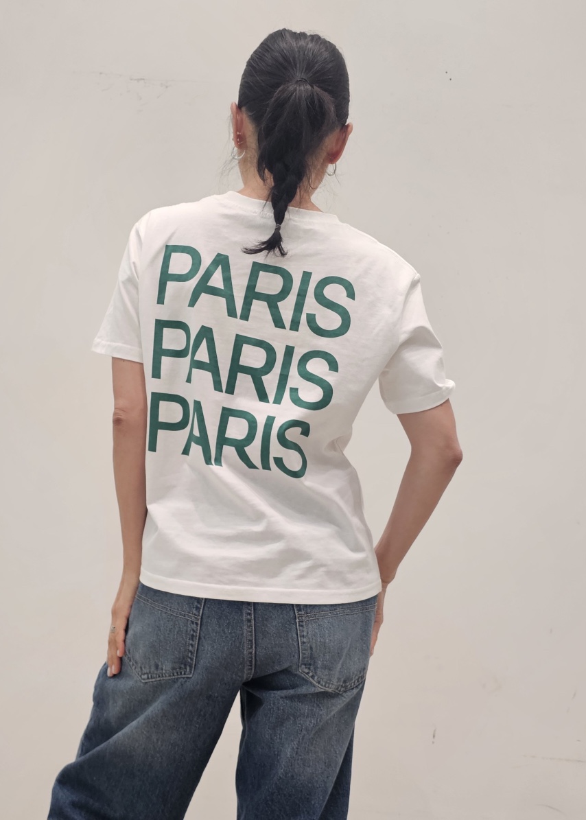 NEOUL韓國直郵實拍女士新品休閑推薦26春夏，26夏季人氣T恤NEOUL/ahin雙領標簽T恤