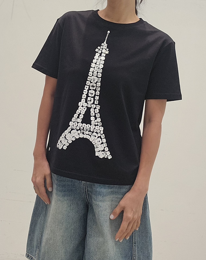 NEOUL韓國直郵實拍女士新品休閑推薦26春夏，26夏季人氣T恤NEOUL/ahin雙領標簽T恤