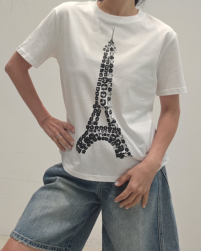 NEOUL韓國直郵實拍女士新品休閑推薦26春夏，26夏季人氣T恤NEOUL/ahin雙領標簽T恤