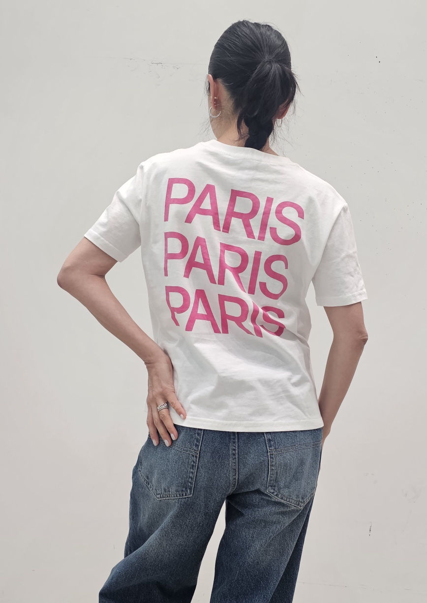 NEOUL韓國直郵實拍女士新品休閑推薦26春夏，26夏季人氣T恤NEOUL/ahin雙領標簽T恤