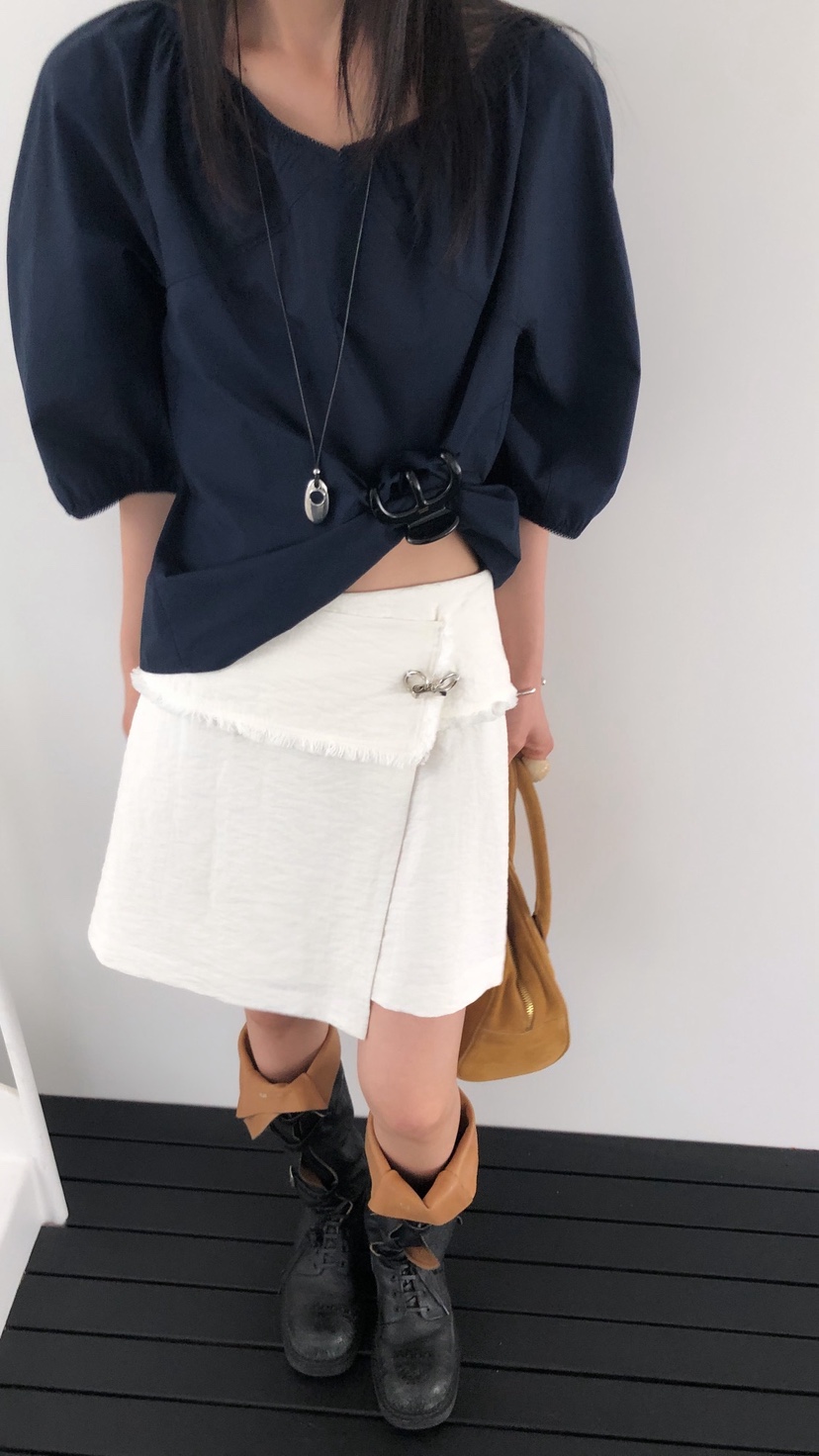 OVER RICH韓國東大門代購女裝新品推薦人氣26春夏，26夏季短裙OVER RICH短裙