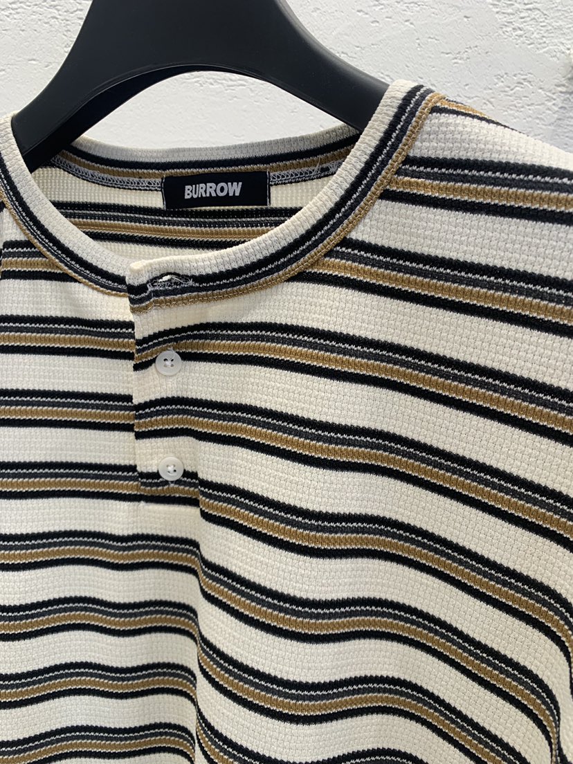 KSUBI韓國直郵女士新款職業休閑熱賣推薦時尚T恤短款條紋BURROW/ARaakieT恤