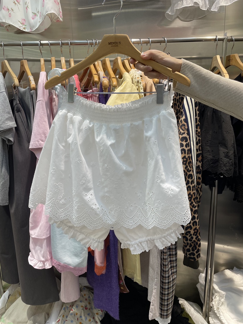 MENDL S韓國東大門代購女裝新品26春夏，26夏季人氣短褲MENDL S短褲圖色1