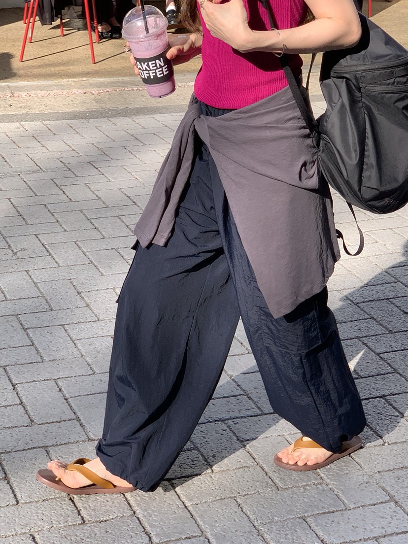 LONG PEAK韓國代購女裝新款職業推薦26春夏，26夏季休閑褲工裝褲LONG PEAK休閑褲