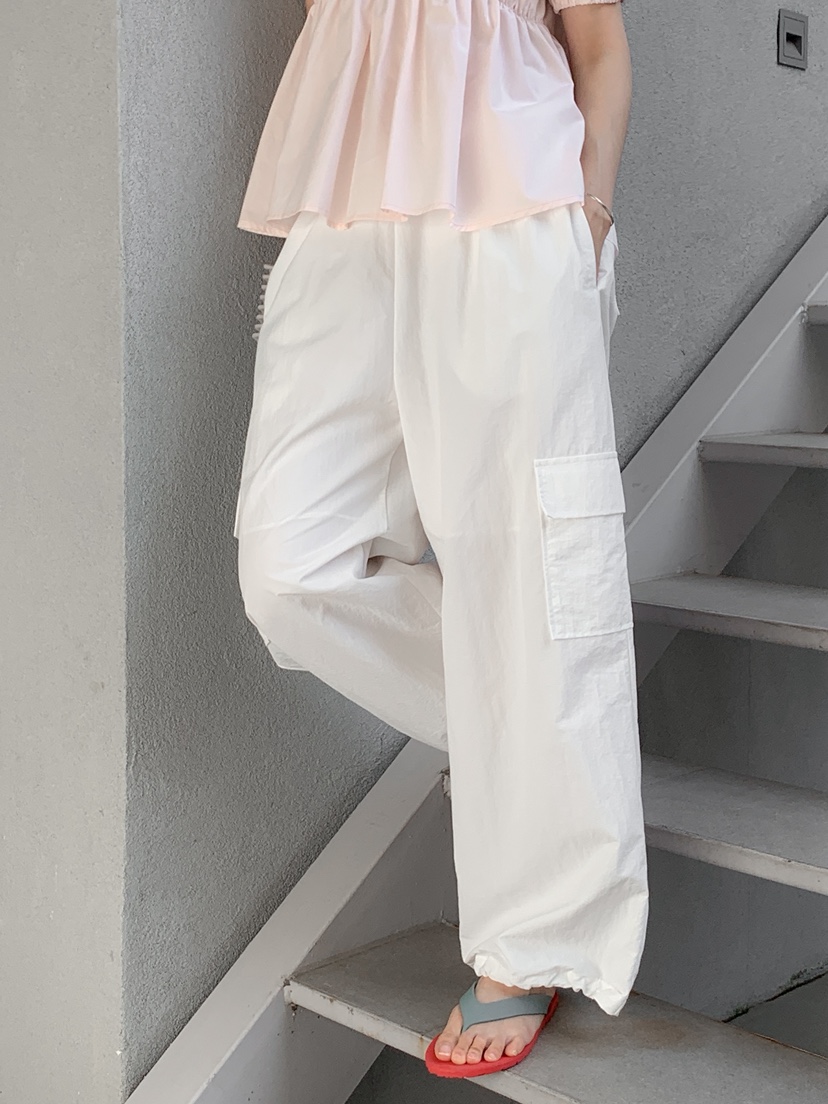 LONG PEAK韓國代購女裝新款職業推薦26春夏，26夏季休閑褲工裝褲LONG PEAK休閑褲