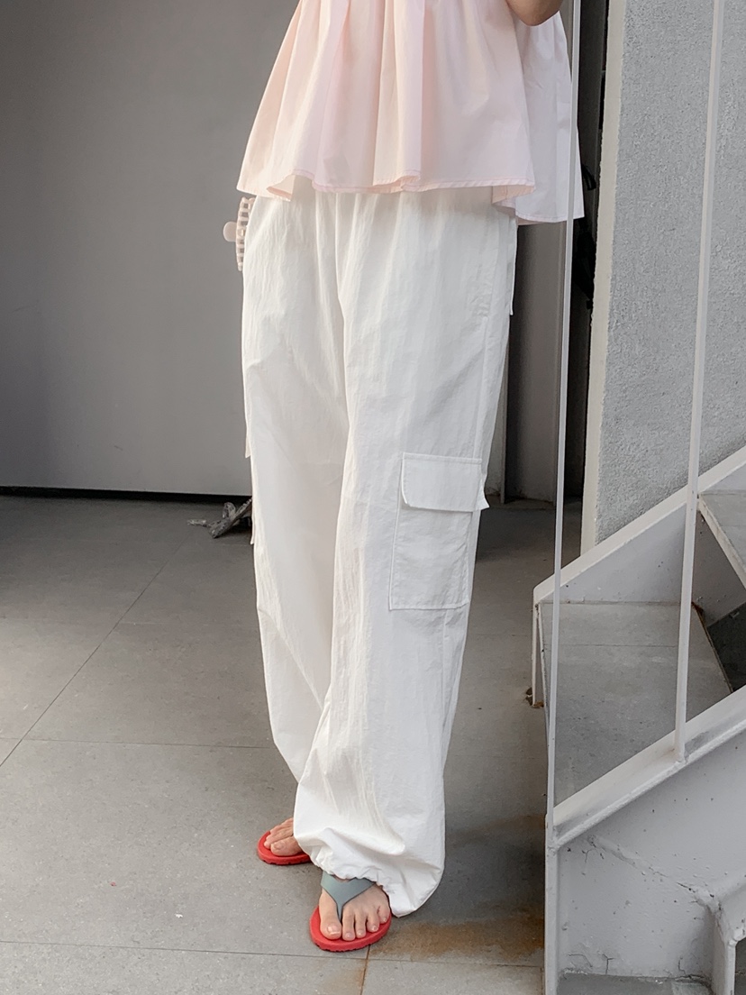 LONG PEAK韓國代購女裝新款職業推薦26春夏，26夏季休閑褲工裝褲LONG PEAK休閑褲