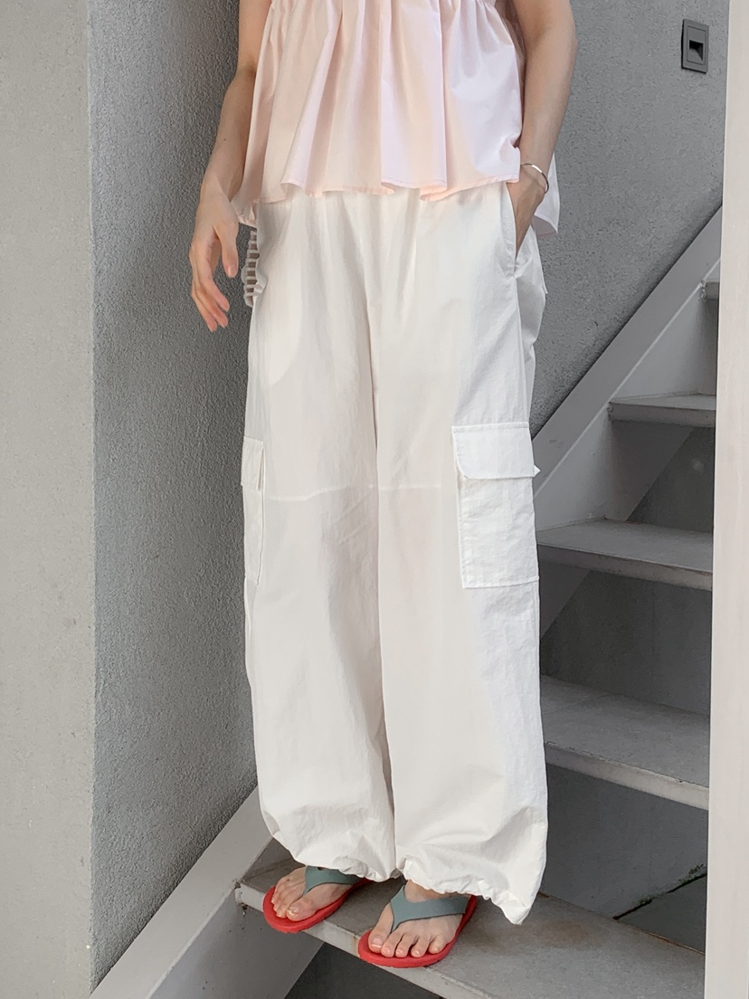 LONG PEAK韓國代購女裝新款職業推薦26春夏，26夏季休閑褲工裝褲LONG PEAK休閑褲