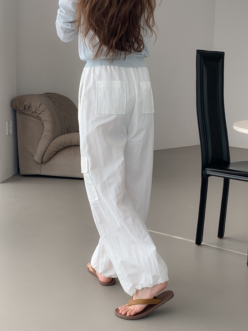 LONG PEAK韓國代購女裝新款職業推薦26春夏，26夏季休閑褲工裝褲LONG PEAK休閑褲