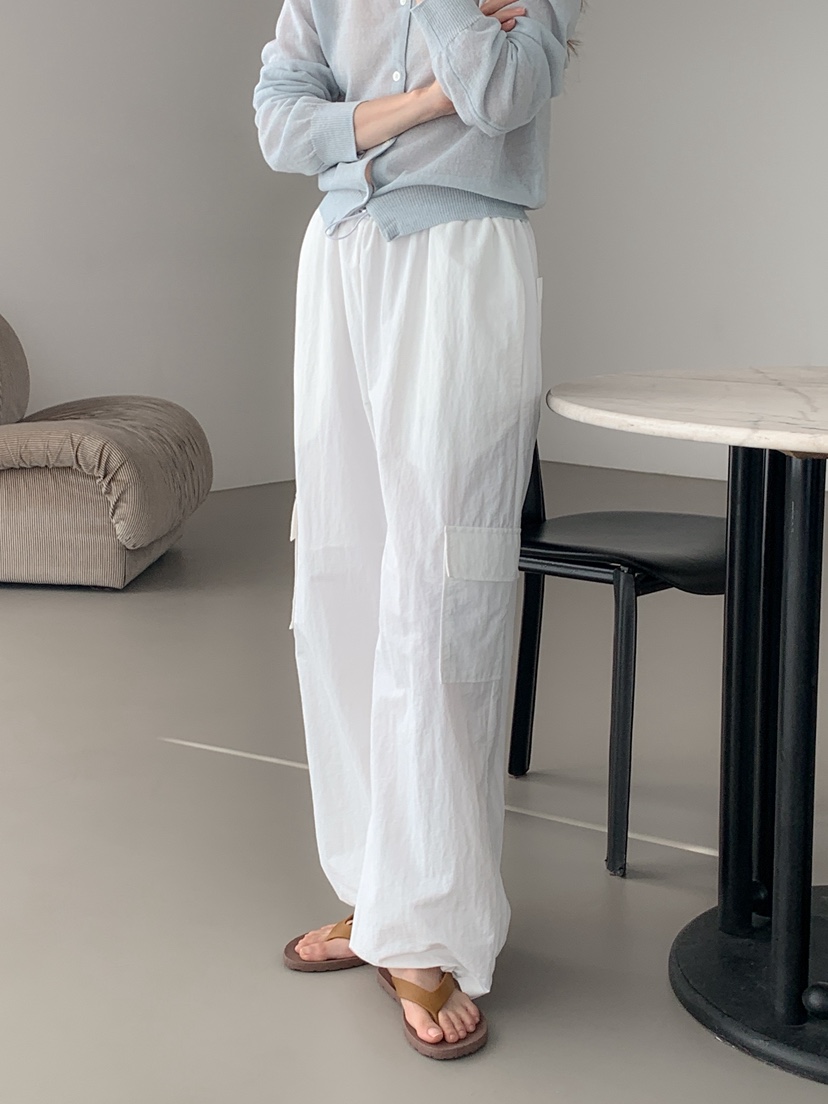 LONG PEAK韓國代購女裝新款職業推薦26春夏，26夏季休閑褲工裝褲LONG PEAK休閑褲