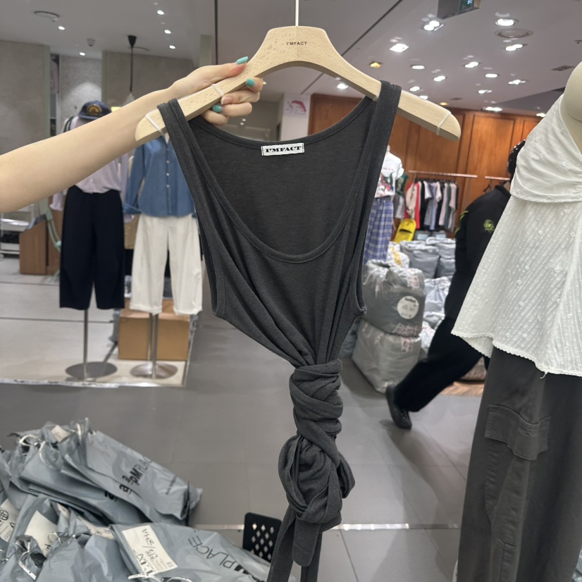 I MFACT東大門實拍韓國女士新品人氣吊帶背心不含內搭腰帶I MFACT吊帶/背心圖色3