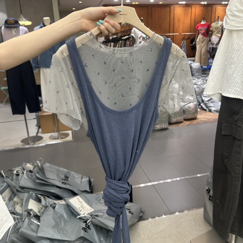 I MFACT東大門實拍韓國女士新品人氣吊帶背心不含內搭腰帶I MFACT吊帶/背心圖色5