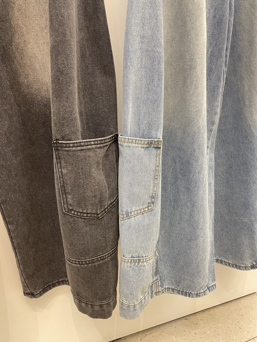 NYLON韓國代購女士新品時尚休閑推薦26春夏，26夏季牛仔褲口袋NYLON牛仔褲