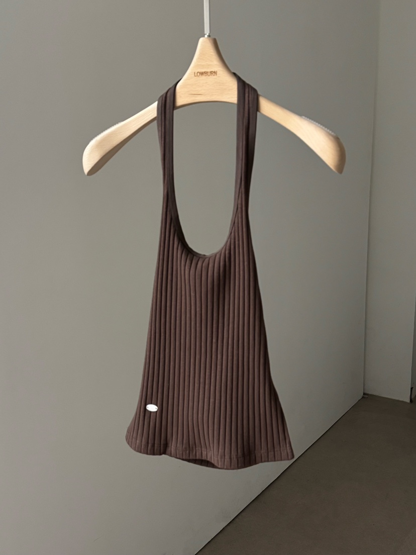 LOWBURN韓國直郵實拍女裝新品職業時尚熱賣26春夏，26夏季吊帶背心LOWBURN吊帶/背心圖色5