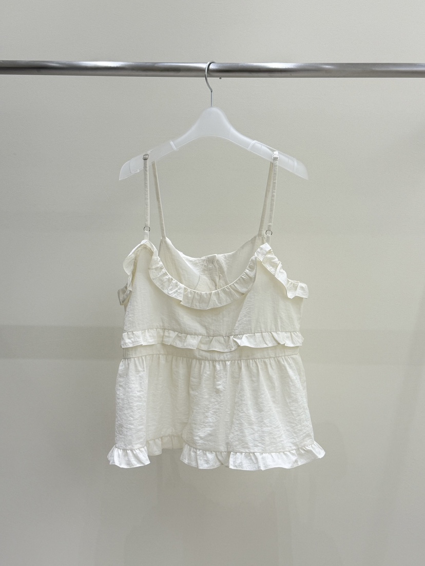 CUPCAKE韓國直郵實拍女士新品休閑熱賣推薦職業26春夏，26夏季吊帶背心CUPCAKE吊帶/背心